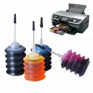 1x 30ml Universal Ink Cartridge Refill Kits Fit For HP Brother Printers - Afbeelding 1 van 16