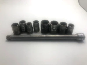Vintage SK Tools 1/2" Drive Socket mix size set - Picture 1 of 3