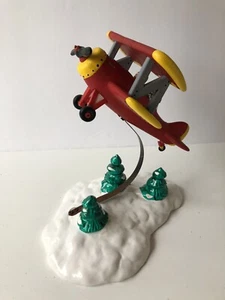 Dept. 56 “SPIRIT OF THE SNOW VILLAGE” Airplane Complete in Box #5440-2 - Picture 1 of 8