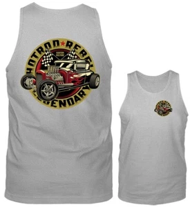 Camiseta sin mangas Old School Grage Hot Rod personalizada clásica vintage automóvil gráfico - Imagen 1 de 8