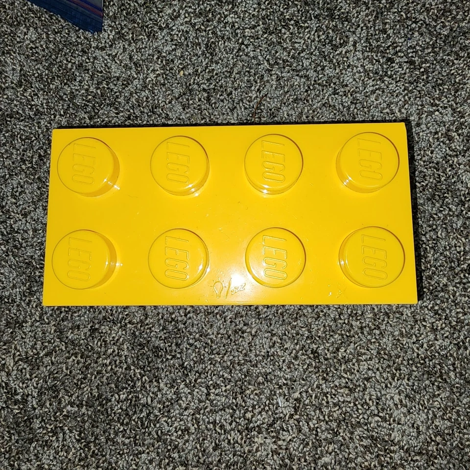 Lego Reloj Despertador Ladrillo Amarillo 12 24 Horas Pantalla Iluminada Oficial Niños 2010 Foto 1 de 4