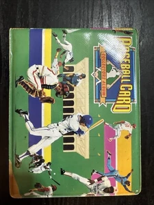 Vintage 1988 Baseball Card Trading Album MLB 1991 Fleer Full Cards Made In USA - Bild 1 von 7