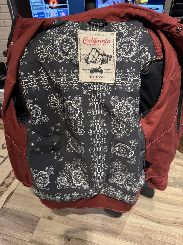 Tobacco Motorwear Riding Shirt (L) - Image 1 of 4