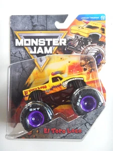 El Toro Lok (gelb) (lila Felgen) Monster Jam Truck (Spin Master) (2025) - Bild 1 von 2