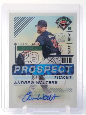 ANDREW WALTERS 2024 PROSPECT EDITION PROSPECT TICKET AUTOGRAPH AUTO Q3855 - Image 1 of 2