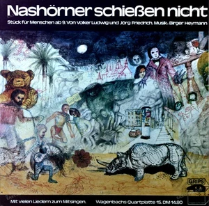 Grips Theater Berlin - Nashörner Schießen Nicht LP (VG/VG) .* - Picture 1 of 1