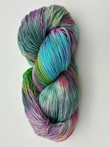 63,33 € /kg) handgefärbte 6-fach Sockenwolle 150g Farbspiel 58 - Bild 1 von 4