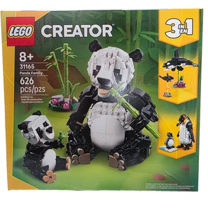 LEGO Creator 3 in 1 Wilde Tiere Panda Familie 31165 (626 Teile) Fabrikversiegelt - Bild 1 von 7