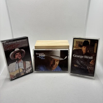 Lot of 3 Cassette Tapes Country Artist George Strait Vintage 80’s 90’s Country - Image 1 of 4