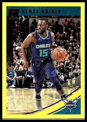 Kemba Walker 2018-19 Donruss VARIANT YELLOW #8 - Image 1 of 2