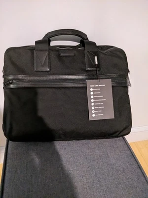 Michael Kors Mens Parker Large Briefcase Messenger Bag black - Image 1 of 4