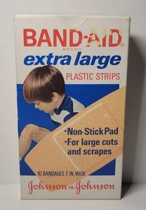 Vintage Pflaster extra große Kunststoffstreifen Leerkarton - Bild 1 von 9