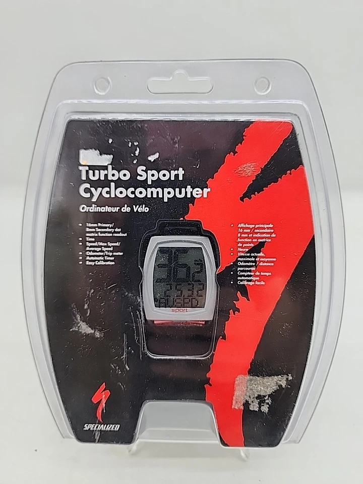 Turbo Sport Cyclocomputer By Specialized - NEW in Box - Image 1 of 4