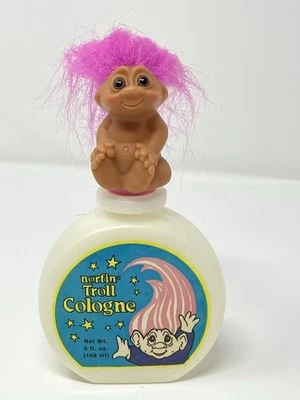 Muñeca Troll Norfin Vacía Colonia Botella Plástico Troll Raro De Colección 1992 Foto 1 de 4