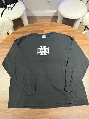 Camisa West Coast Choppers TALLA XXL Vintage Manga Larga South Padre Island Texas Foto 1 de 4