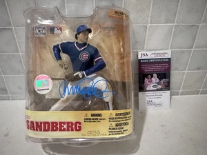 RYNE SANDBERG Signed McFarlane Cooperstown FIGURE Chicago CUBS JSA COA Autograph - Picture 1 of 2