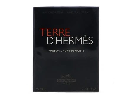 Perfume puro Hermes Terre D'Hermes, 2,5 oz Foto 1 de 4