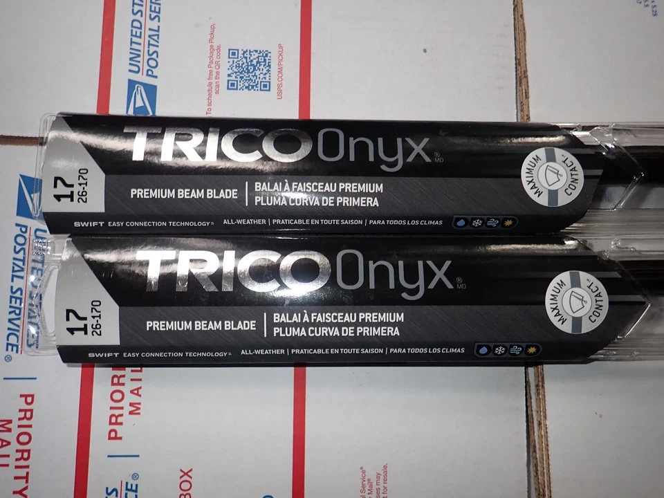 "Limpiaparabrisas 17"" TRICO 26-170 Onyx Premium de haz de alto rendimiento para todo clima X 6" Foto 1 de 1