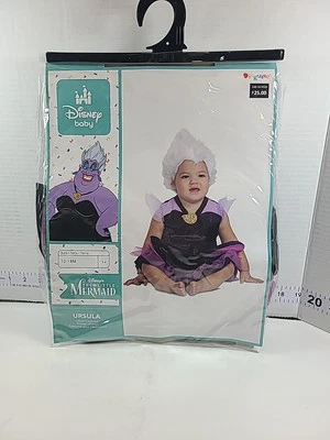 Disney Baby The Little Mermaid Infant Ursula Dress Costume - 12-18 Months NWT - Image 1 of 2