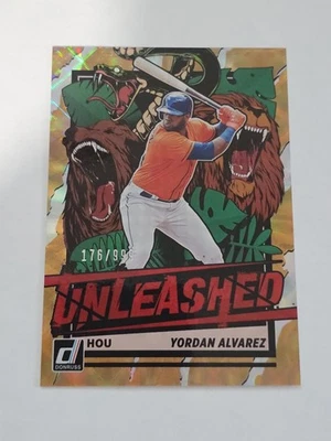 2021 Panini Donruss Unleashed /999 Yordan Alvarez #UNL1 Houston Astros - Image 1 of 3