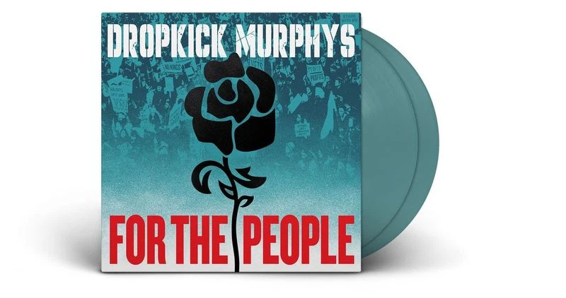 DROPKICK MURPHYS / FOR THE PEOPLE (JADE GREEN VINYL/2LP) WITH SIGNED INSERT/FLAT - Image 1 of 2