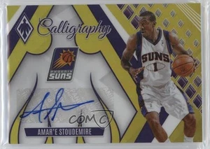 2023 Panini Phoenix Calligraphy Yellow /35 Amare Stoudemire Amar'e #CG-ASM Auto - Picture 1 of 3