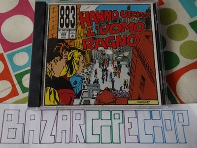 Cd 883 Hanno Ucciso l'uomo Ragno Prima Stampa FRI 6012-2 - Image 1 of 3