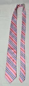 Men's Tie Pink with Stripes by John B. Nordstrom - Picture 1 of 3