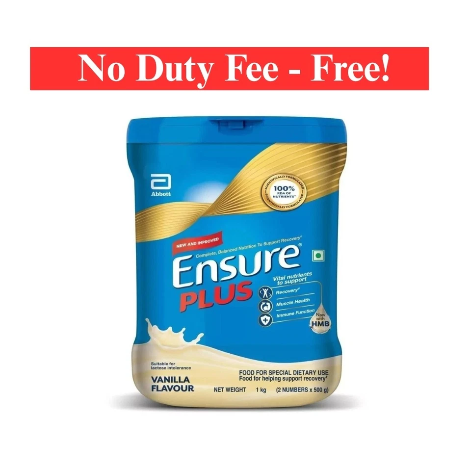 Ensure Plus Polvo - 1 Kg (Vainilla) Pack de 5 Foto 1 de 2
