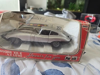 Polistil 1/25 Scale 1965 Jaguar XK-E (E-type) 4.2 Litre Ref.SN02 Boxed  - Image 1 of 4