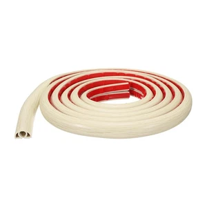 8ft Kabel Abdeckung Boden W0.3"xH0.3" verstecken Draht Abdeckungen Holz Beige - Bild 1 von 7
