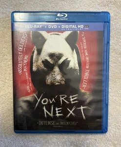 You're Next (Blu-ray, DVD, DC 2013) LIKE NEW - Foto 1 di 3