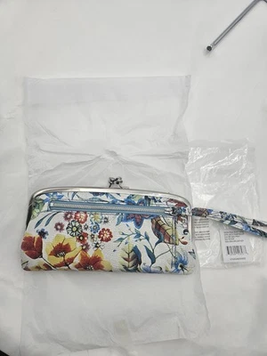 Hobo Intl - Cartera Cora marco grande - Estampado botánico - SO-81111BTNC - NUEVA CON ETIQUETAS - $168 Foto 1 de 4