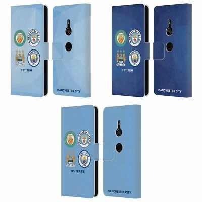 FUNDA BILLETERA LIBRO CUERO EVOLUCIÓN ESCUDO HISTÓRICO HOMBRE CITY FC PARA TELÉFONOS SONY 1 Foto 1 de 4