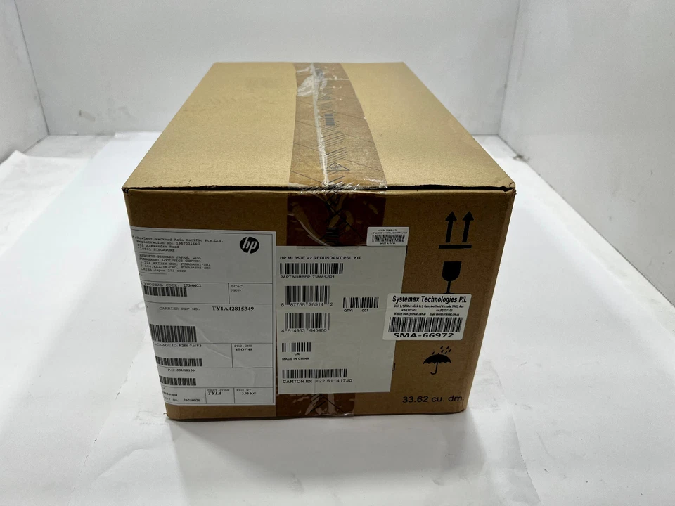 HP 738661-B21 ML350e Gen8 V2 RPS Kit - Image 1 of 3