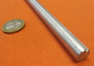 Aluminum Full Keyed Shaft, 3/8" Dia. x 24" Long, Key 3/32" Wide x 3/64" Deep - Picture 1 of 5