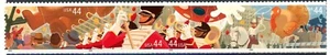 THANKSGIVING DAY PARADE Strip of 4 MNH 2009 $.44 Stamps Scott's 4417 - 4420 - Picture 1 of 2