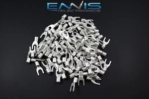 10-12 GAUGE 100 PK PALA SIN AISLAMIENTO/NO AISLANTE # 10 CONECTOR TERMINAL AWG - Imagen 1 de 4