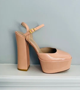 Stuart Weitzman skyhigh ankle strap heels new no box size 9.5 - Picture 1 of 12