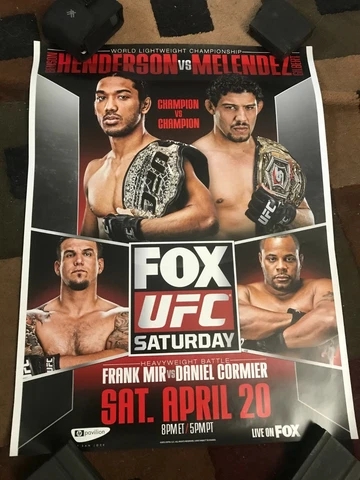 UFC on Fox Ben Henderson Daniel Cormier Frank Mir Melendez Cover