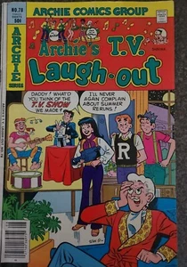 Serie Archie ~ Libro de historietas ARCHIE'S TV RISE-OUT ~ No. 78 ~ agosto 1980 - Imagen 1 de 6