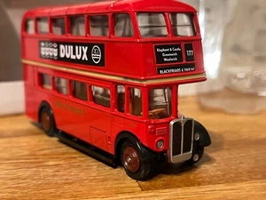 EFE 10107 AEC Regent LONDON TRANSPORT 177 BLACKFRIARS EMB'MT OO scale 1/76 - Picture 1 of 9