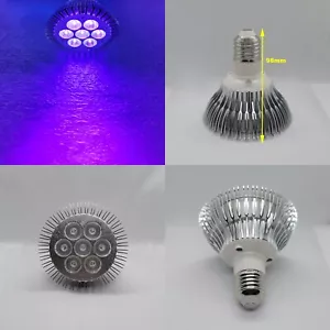 14W PAR30 UV 395nm~400nm Purple LED Lamp Spot Light Bulb for Curing E27 E26 - Picture 1 of 5