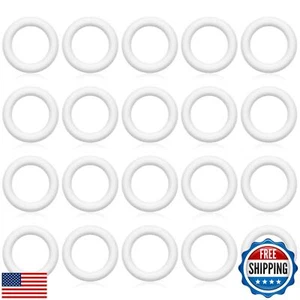 Juexica 24 Pcs 6 Inch Foam Wreath Forms for Crafts Foam Circles Ring Small Wr - Picture 1 of 5