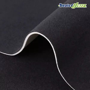 1.5MX3M Car Truck Headlining Headliner Black Fabric Rebuild Dropping Stained Top - Picture 1 of 13