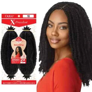 Outre X-Pression Twisted Up – Springy Afro Twist 16” - Picture 1 of 13