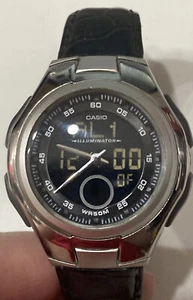 Casio Men's World Time 5 ALARM Illuminator Digital Watch/2789 Law-21; NEW. - Picture 1 of 3