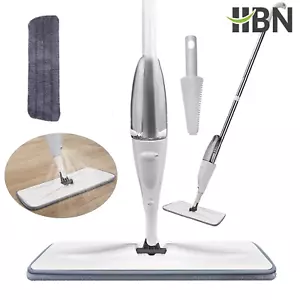 Spray Mop Floor Cleaner Water Spraying with Replacement Pads Microfibre Kitchen - Picture 1 of 11