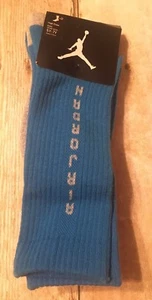Nike SB High Crew Socks Kids Size 5Y-7Y Blue Gray New - Picture 1 of 8