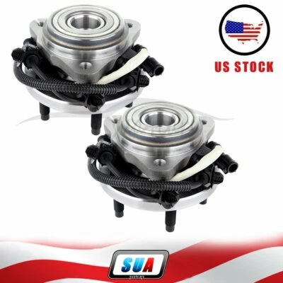 Pair of 2 For Mazda B3000 B4000 B2300 2003-2010 Wheel Hub Bearing Assembly W/ABS Foto 1 de 4